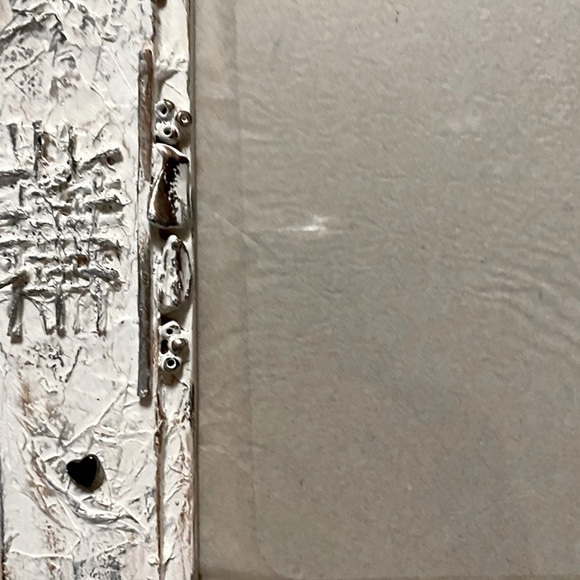 NEW Hand Decorated & Painted 5 x 7” Wooden Frame. One Of A Kind. - Picture 3 of 12